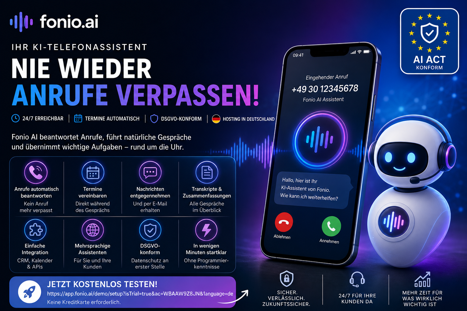 Nie wieder Anrufe verpassen!
